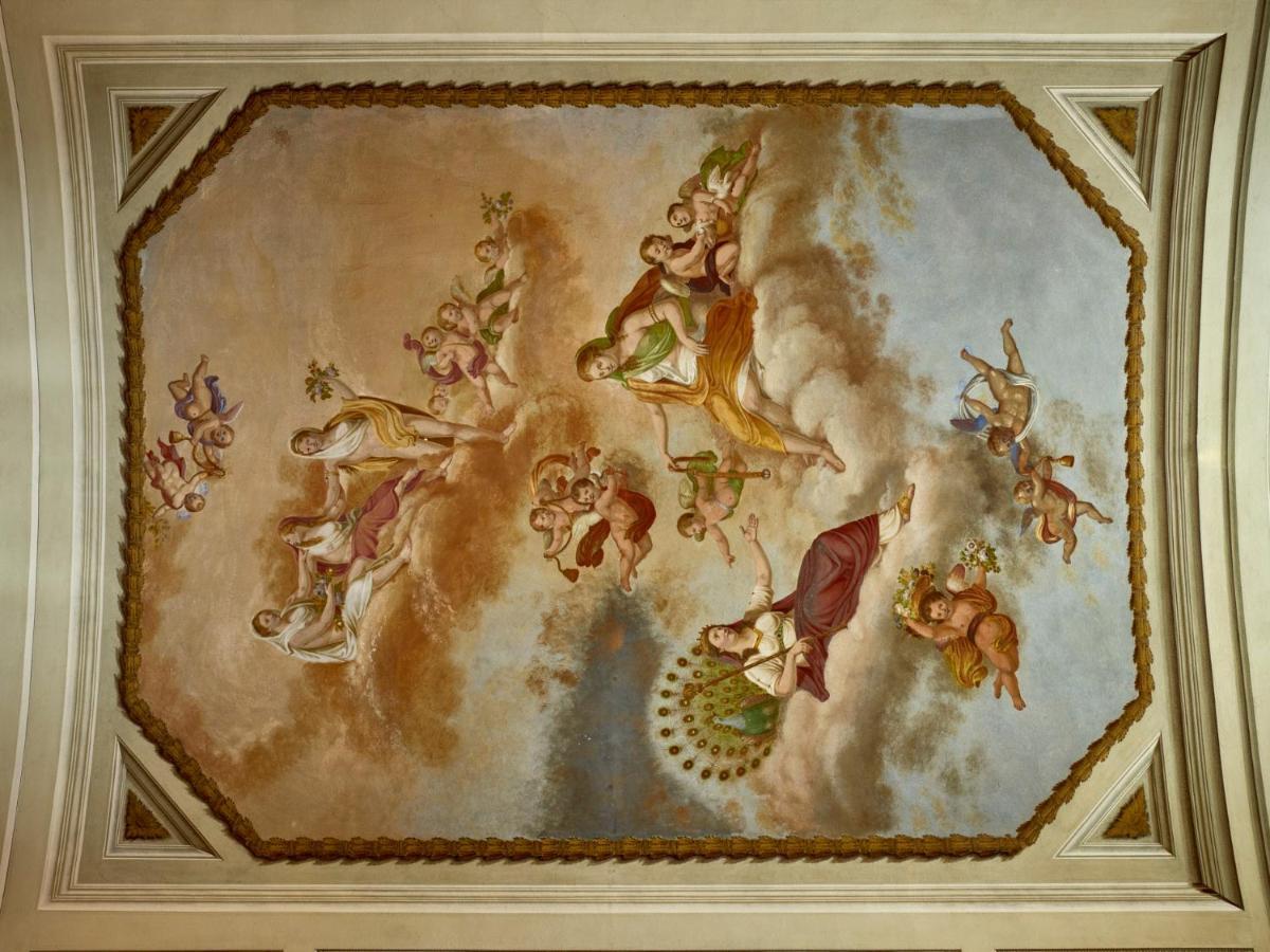 Bagni Di Pisa Palace & Thermal Spa - The Leading Hotels Of The World Сан-Джулиано-Терме Экстерьер фото Ceiling fresco